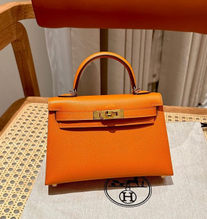 에르메스 미니 켈리2 올수공 (가죽 앱송)