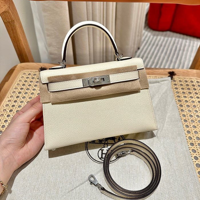 에르메스 미니 켈리2 올수공 (가죽 앱송)