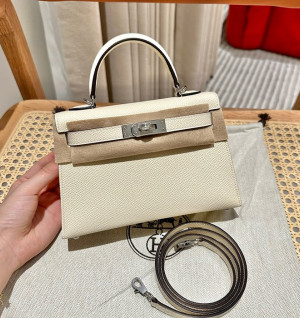 에르메스 미니 켈리2 올수공 (가죽 앱송)