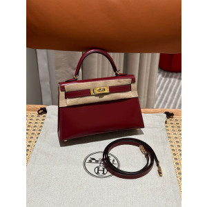 에르메스 미니 켈리2 올수공 (가죽 복스)