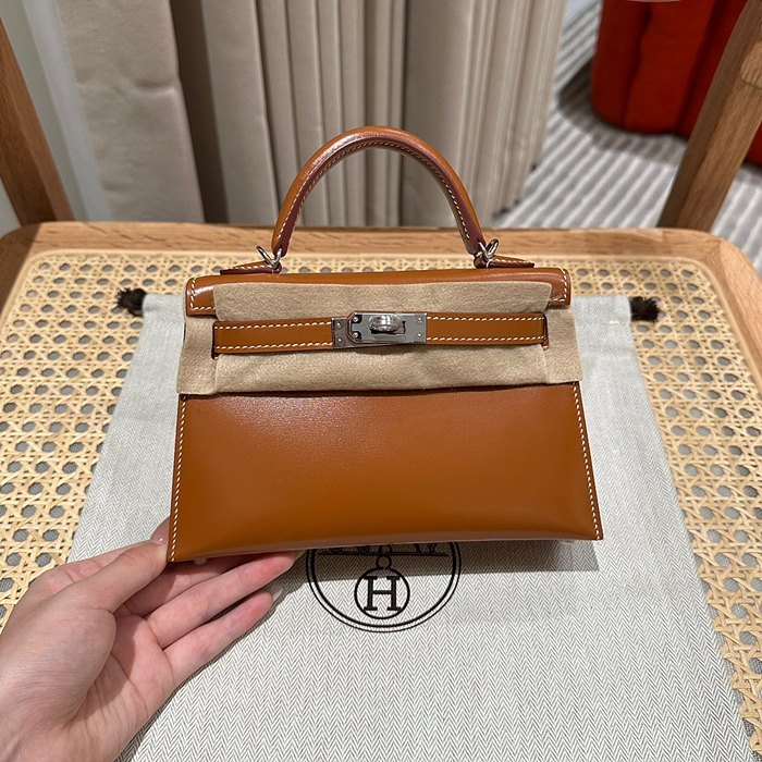 에르메스 미니 켈리2 올수공 (가죽 복스)