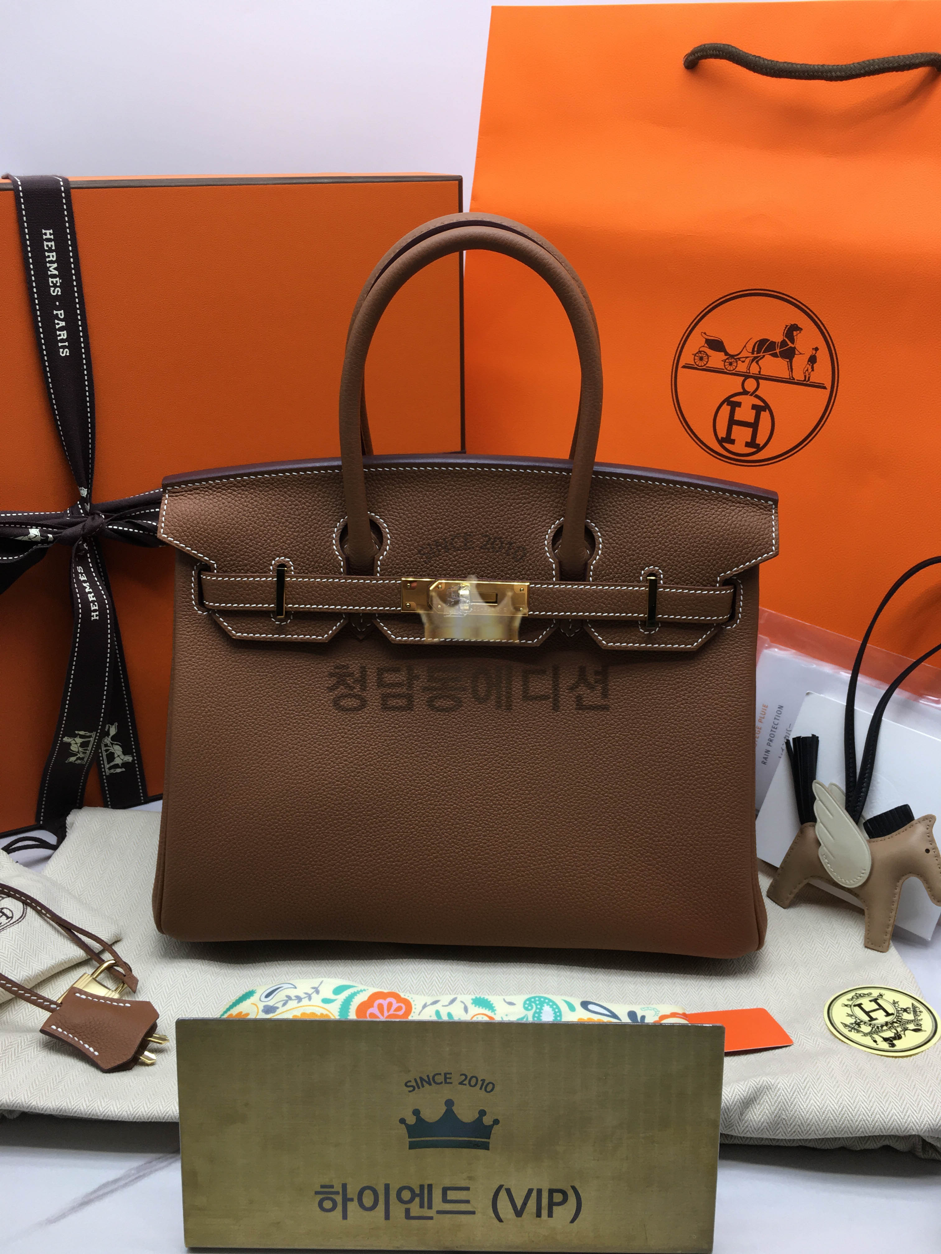 에르메스 벌킨 30 TOGO (컬러명 골드 / 버클 금장)