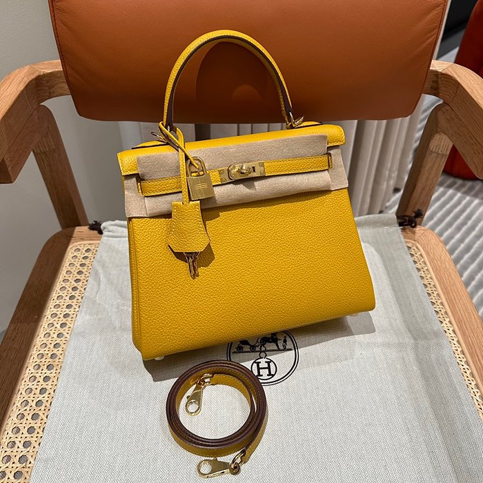 에르메스 켈리25 올수공 (가죽 토고)