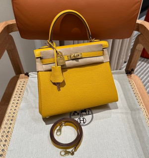에르메스 켈리25 올수공 (가죽 토고)