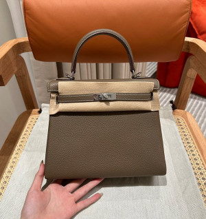 에르메스 켈리25 올수공 (가죽 앱송)
