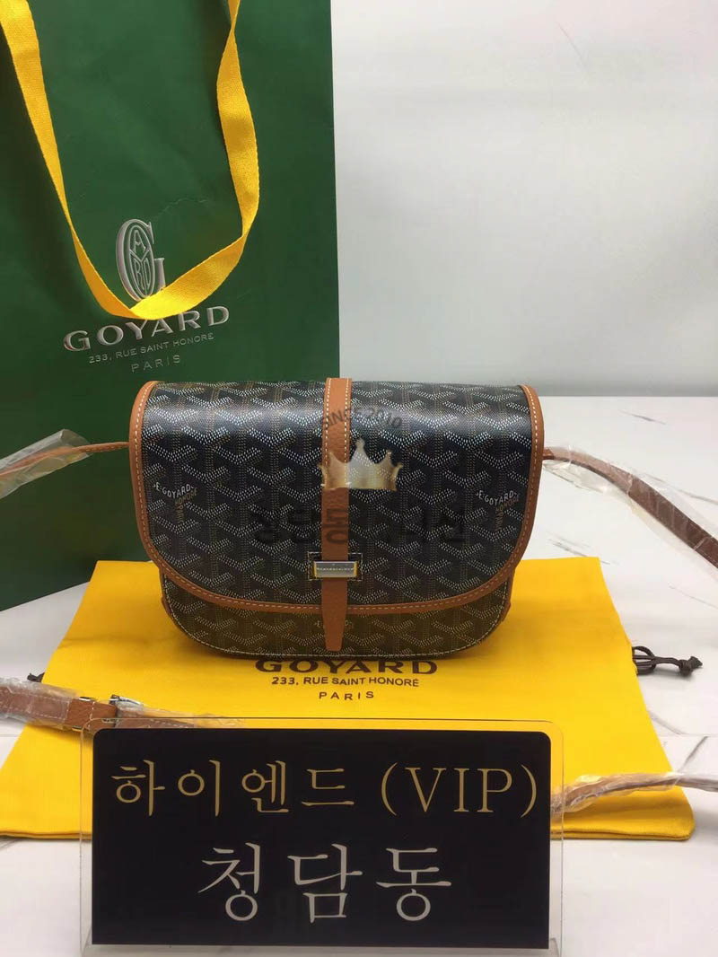 고야드 벨베데르 PM / MM (블랙탄 브라운)