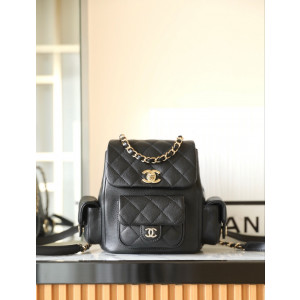 샤넬 23K 듀마 백팩 쓰리포켓 스몰 카프스킨 캐비어 (하이엔드급)