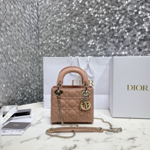 디올 레이디백 17cm 페이던트