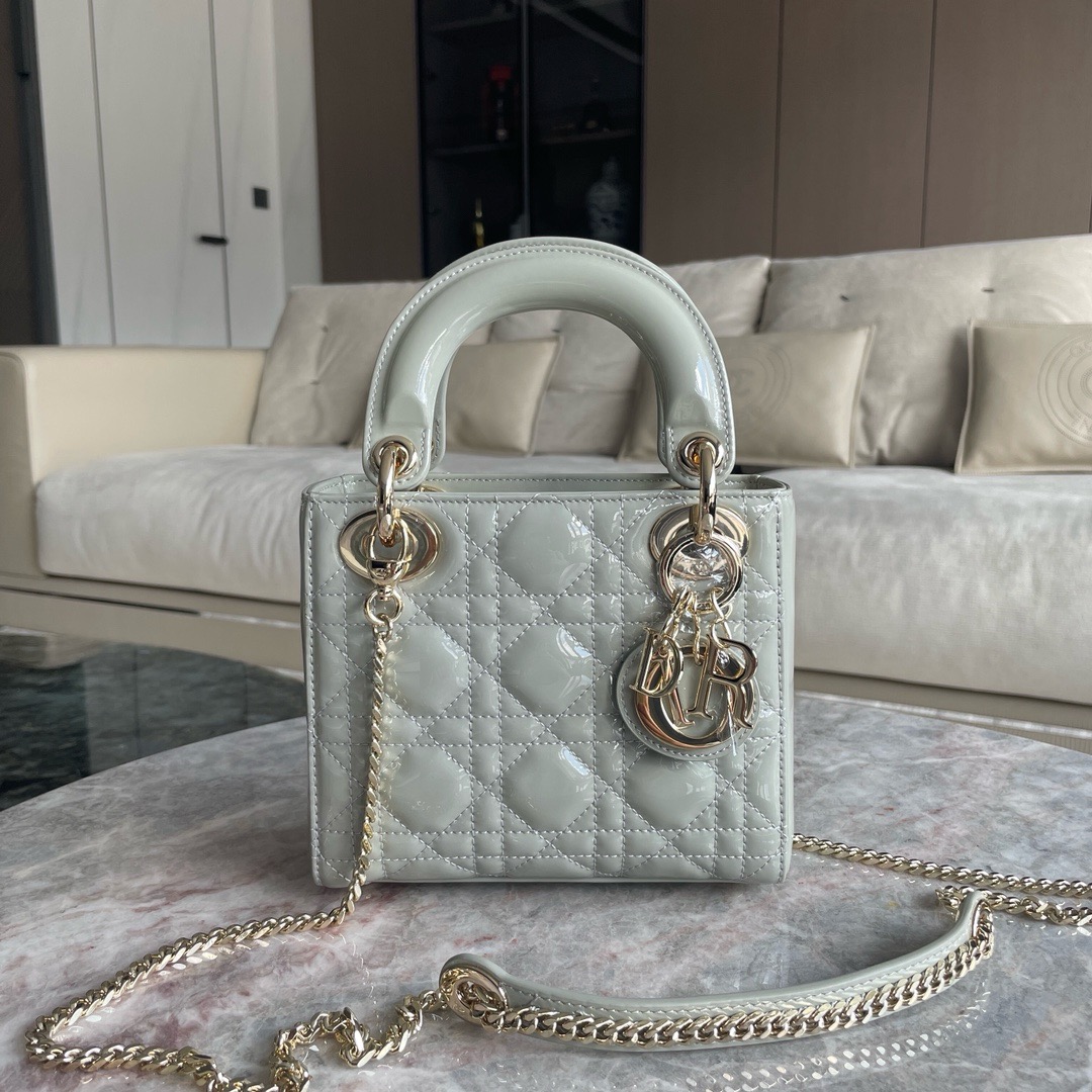 디올 레이디백 17cm 페이던트