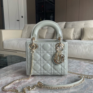디올 레이디백 17cm 페이던트