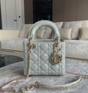 디올 레이디백 17cm 페이던트