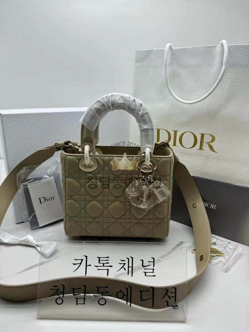 디올 램스킨 레이디백 MY ABC