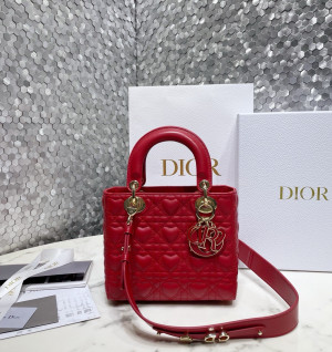 디올 램스킨 레이디백 MY ABC