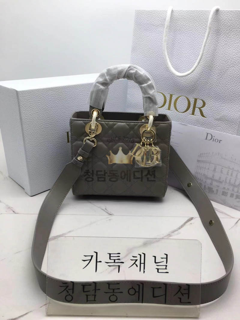 디올 램스킨 레이디백 MY ABC