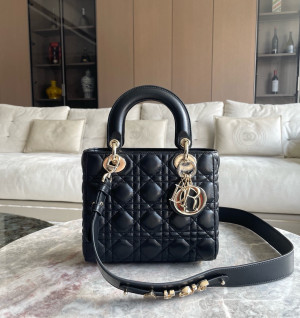 디올 램스킨 레이디백 MY ABC