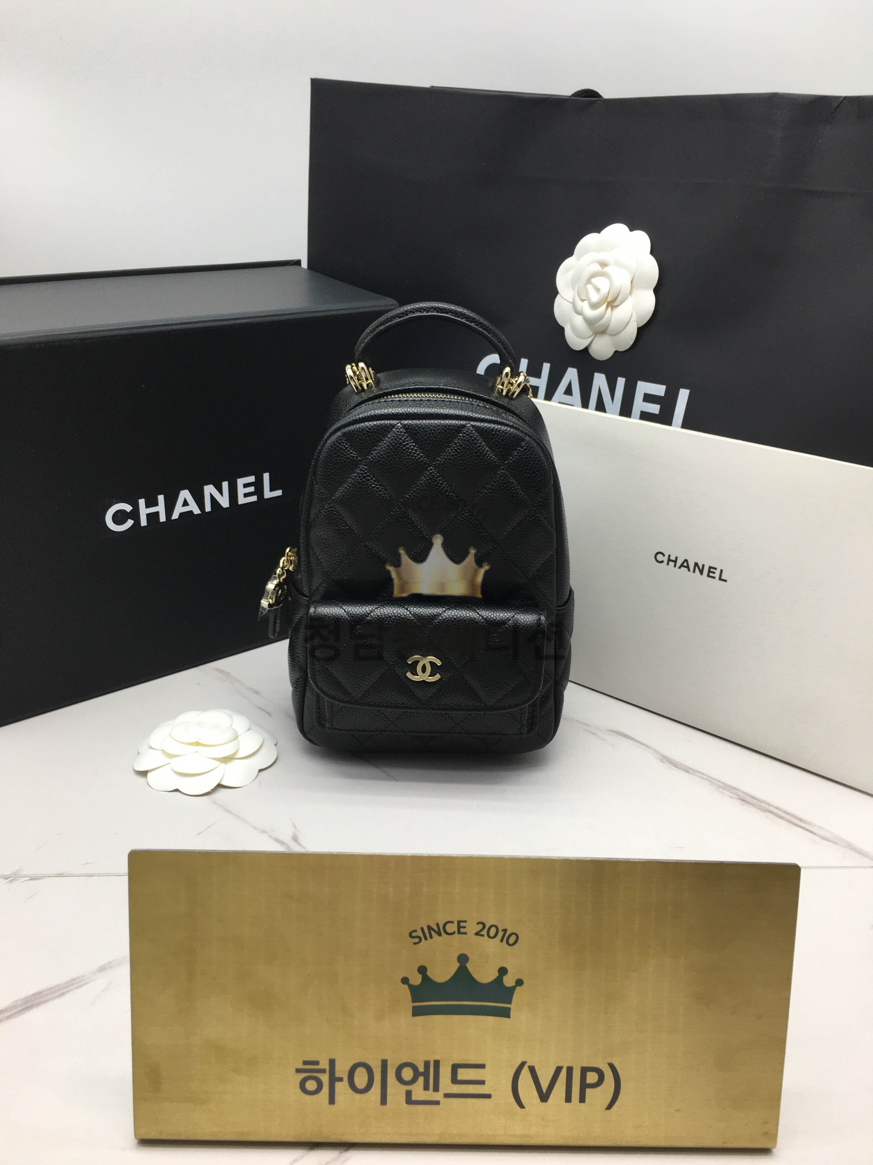 샤넬 24C 미니 백팩