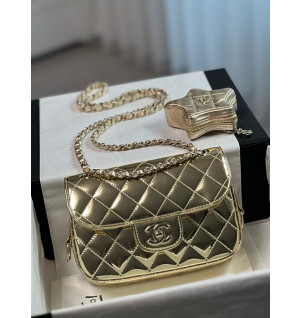 샤넬 24C 미니 플랩백 & 스타 코인퍼스