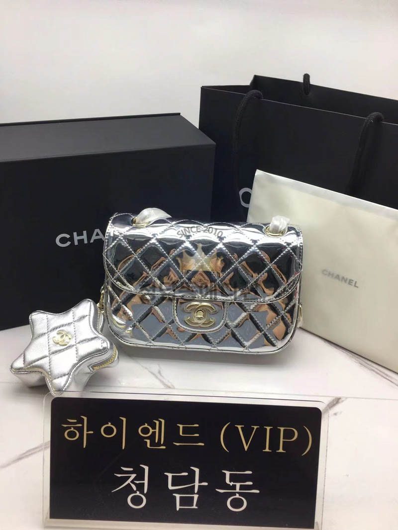 샤넬 24C 미니 플랩백 & 스타 코인퍼스