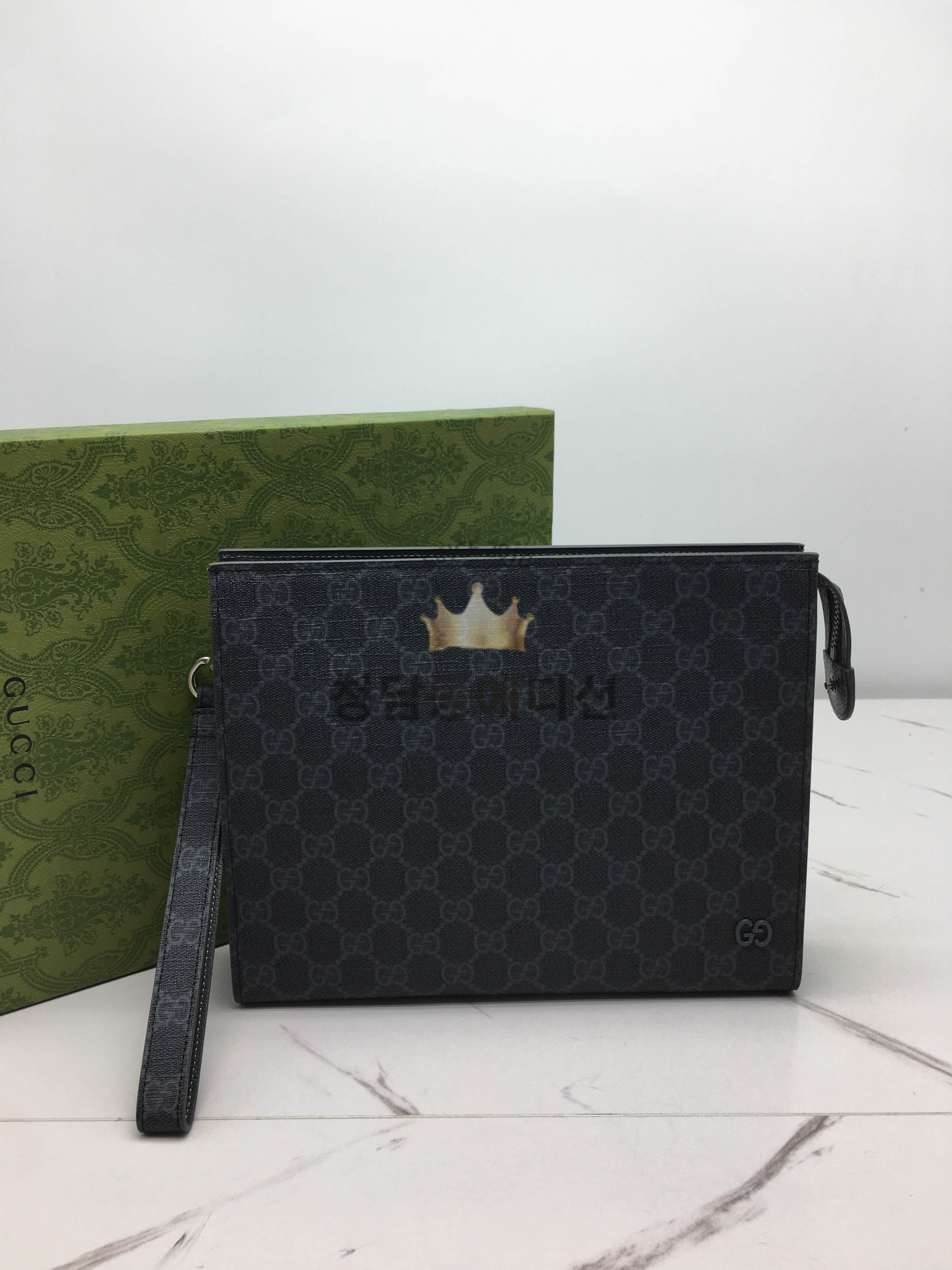 구찌 GG 디테일 파우치 768255