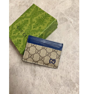 구찌 디테일 카드 케이스 768248 (컬러 네이비)