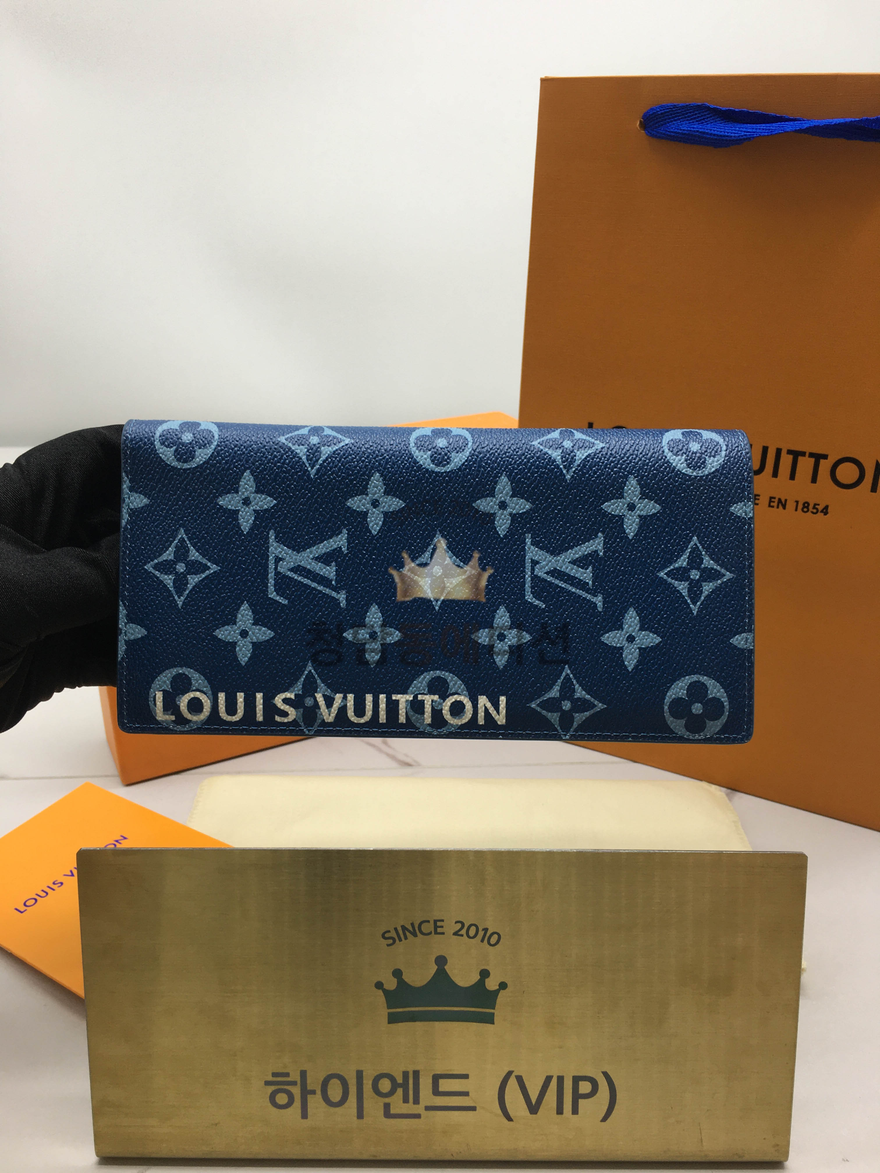 루이비통 브라짜 월릿 모노그램