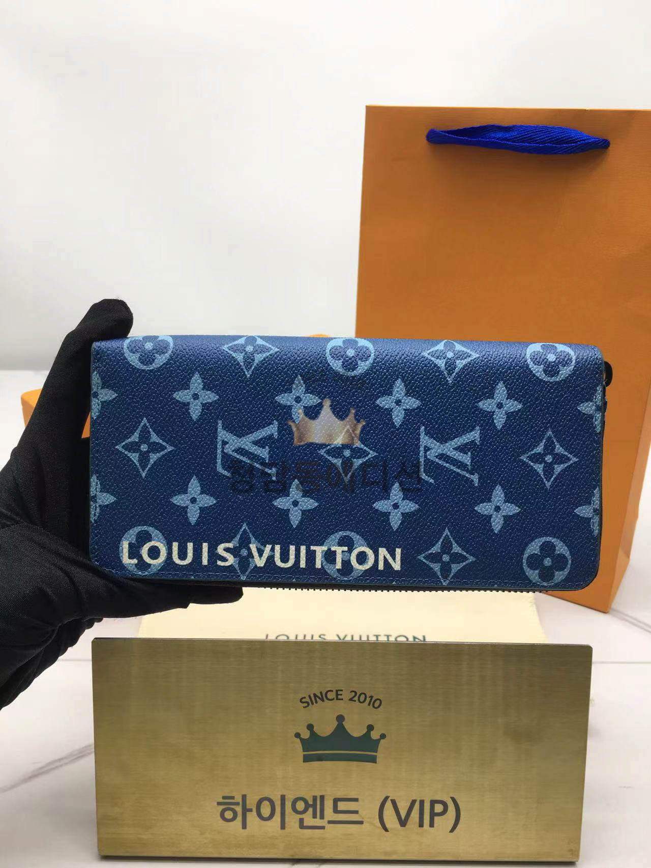 루이비통 지피 오거나이저 장지갑