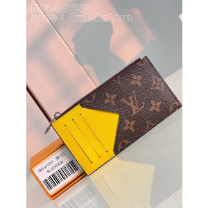 루이비통 코인 카드홀더 (컬러 옐로우)