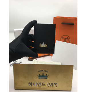 에르메스 MC2 유클리드 남성 카드지갑 앱송 블랙 (올수공)