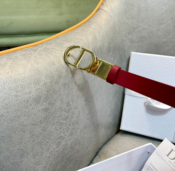 디올 몽테인 레더 벨트 2cm