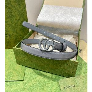 구찌 마몬트 GG 레더 벨트 2cm