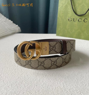 구찌 마몬트 레더 벨트 3cm