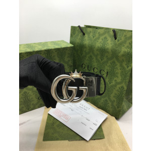 구찌 마몬트 수프림 캔버스 벨트 3.7cm