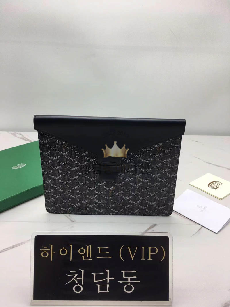 고야드 커몬도 클러치백 (컬러 블랙)