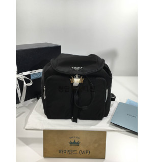 프라다 삼각로고 포코노 테수토 백팩 블랙 1BZ005