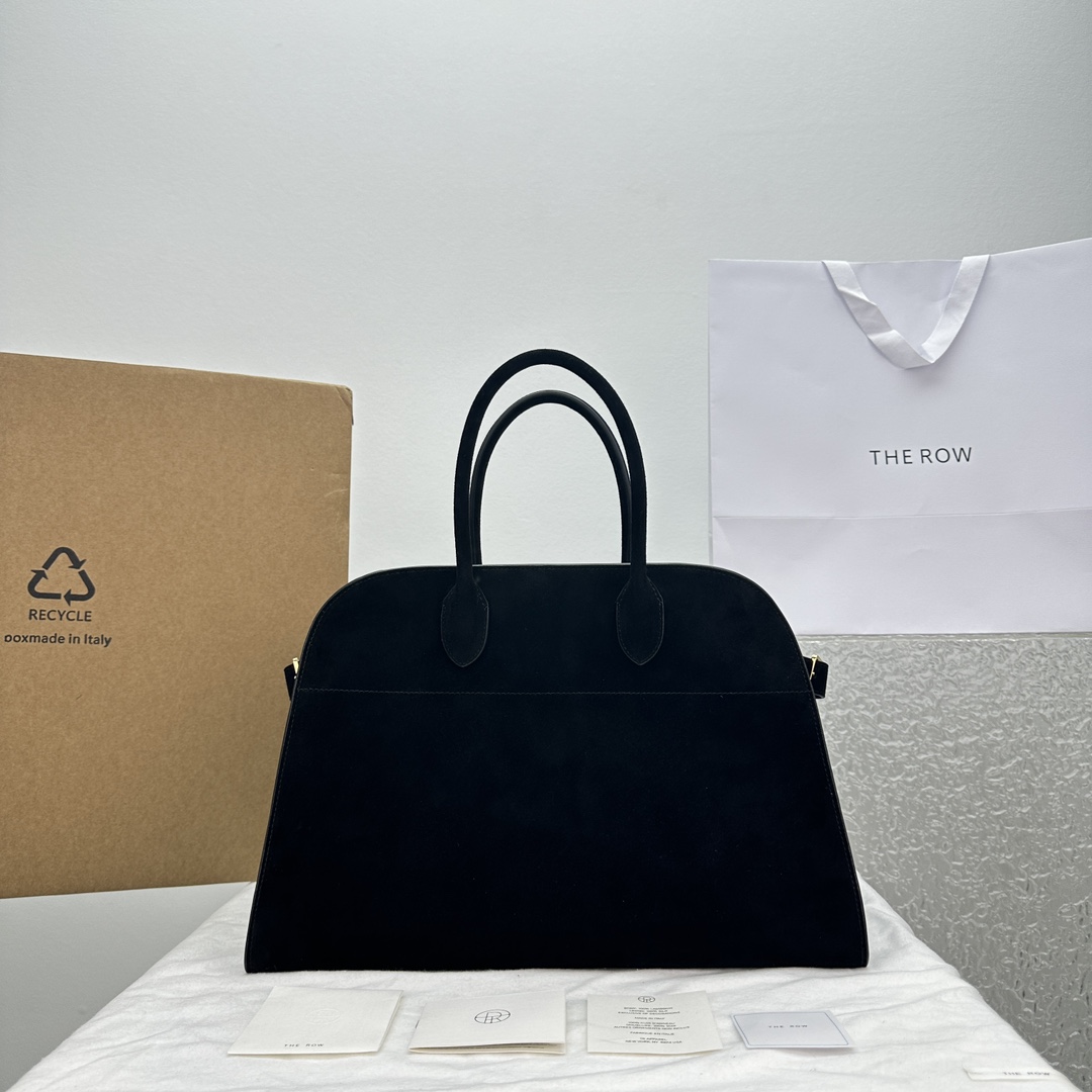 더 로우 N/S 마고 15 백 (스웨이드)