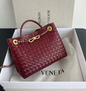보테가베네타 24SS 안디아모 미디움 체인 숄더백 786009 (컬러 바롤로)