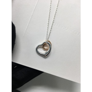 티파니 엘사 퍼레티 오픈 하트 펜던트 목걸이