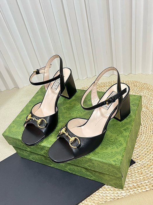 구찌 홀스핏 샌들 (6cm)