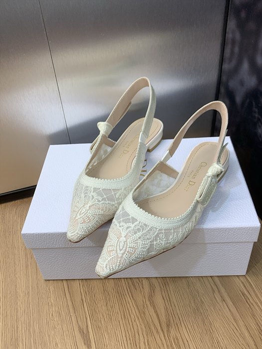 디올 쟈디올 슬링백 플랫