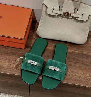 에르메스 23SS 줄리아 스웨이드 샌들