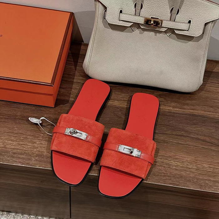 에르메스 23SS 줄리아 스웨이드 샌들