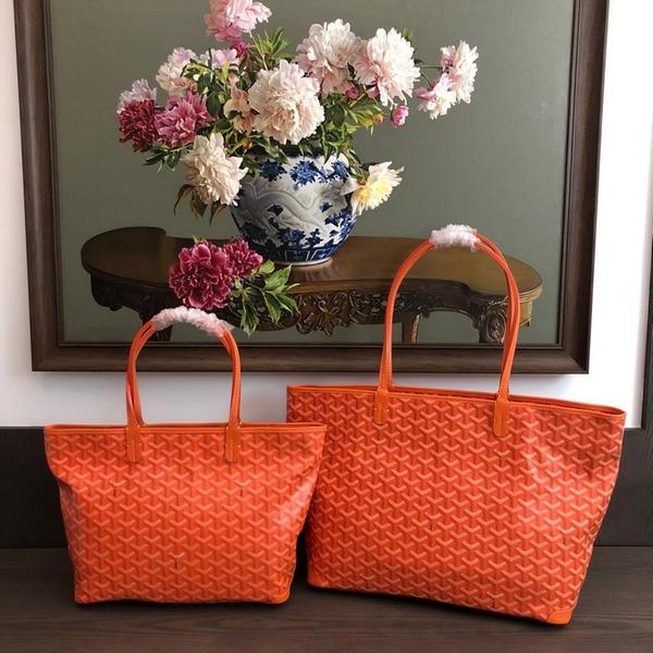 고야드 아르투아 지퍼달린 쇼퍼백 PM / MM (컬러 오렌지)