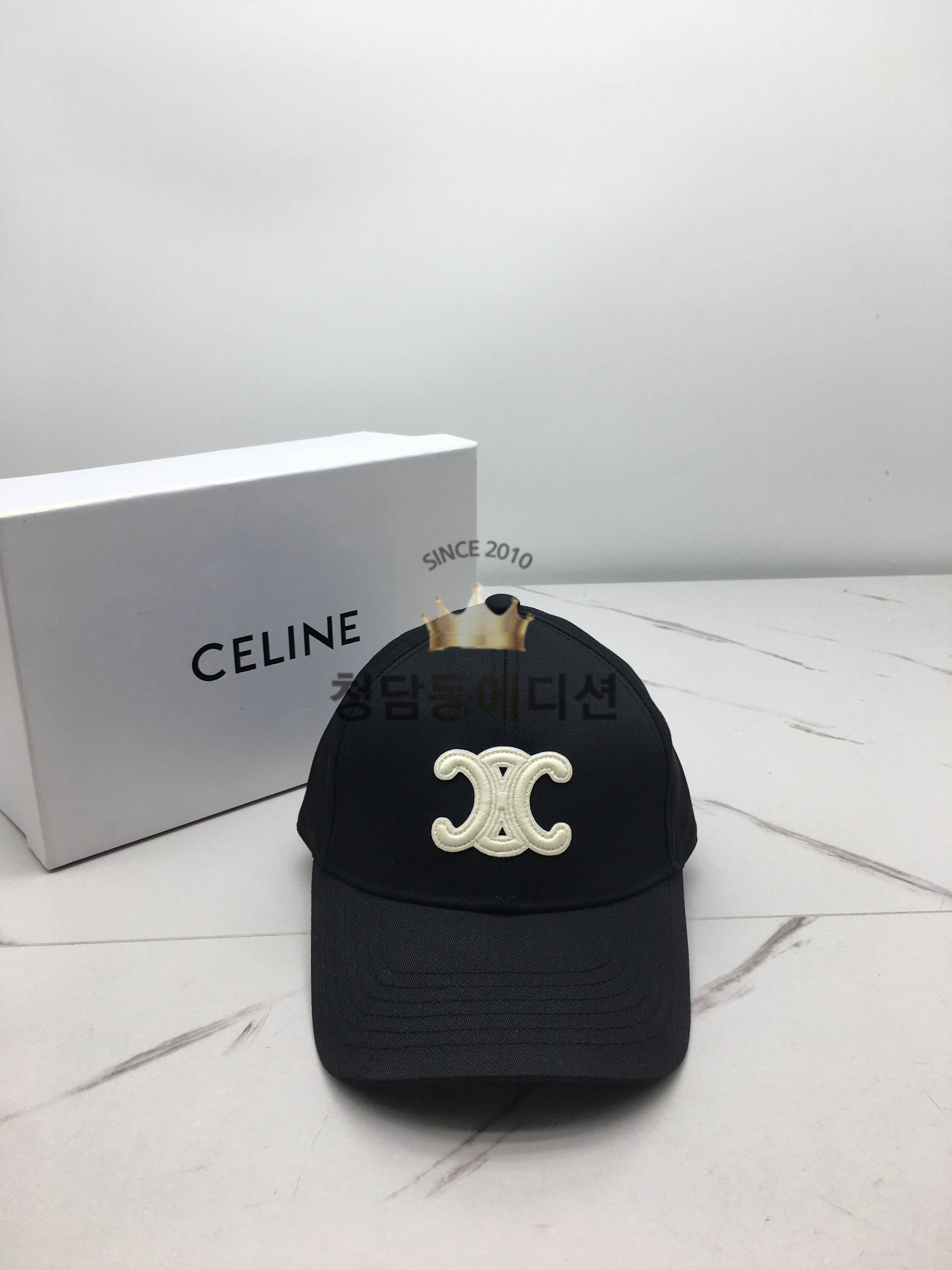 셀린느 볼캡 (컬러 블랙)