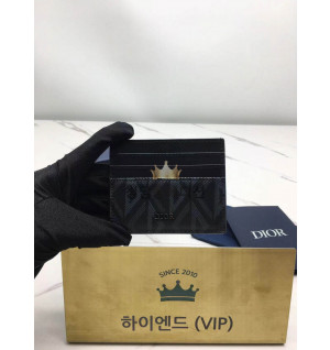 디올 HIT THE ROAD 카드 홀더 (컬러 블랙)