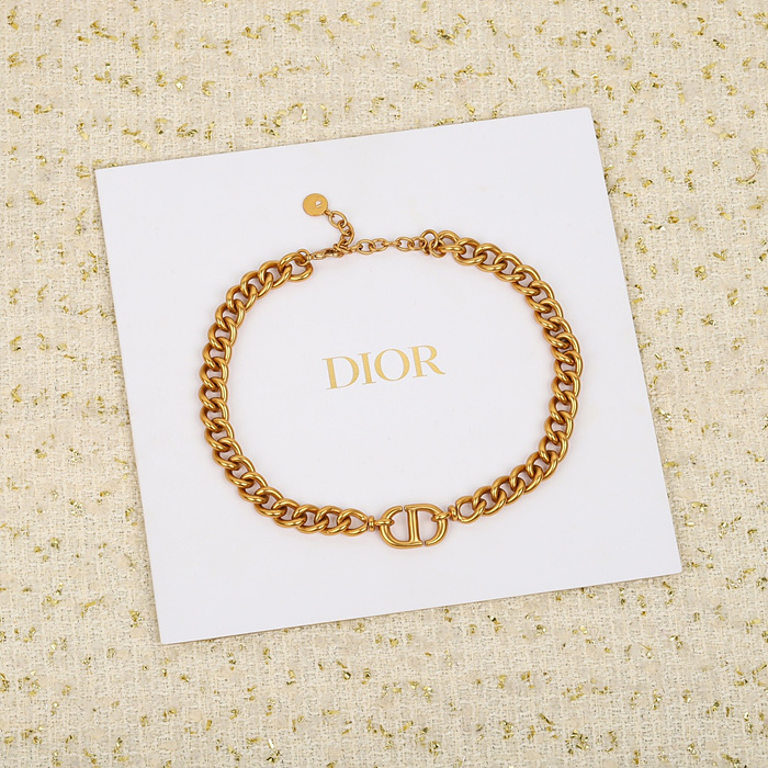 디올 cd  체인 목걸이