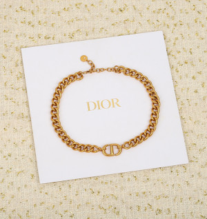 디올 cd  체인 목걸이