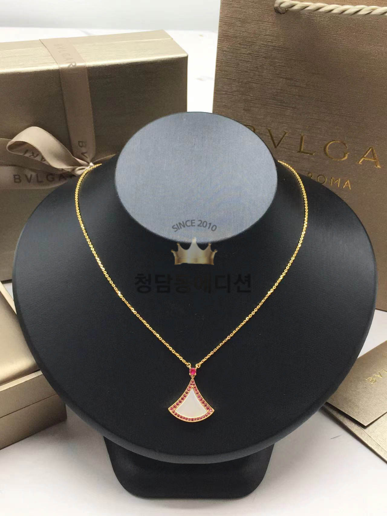 불가리 디바스 드림 다이아 목걸이