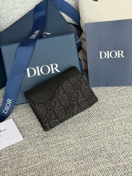 디올 새들 비지니스 카드지갑 (컬러 블랙)