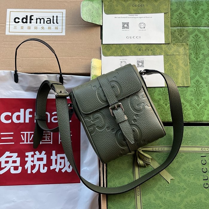 구찌 점보 GG 스몰 메신저백 760235