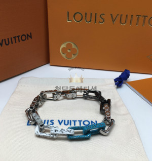 루이비통 모노그램 체인 브레이슬릿 m01293